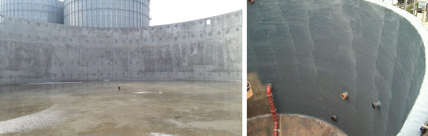 Внутренний ремонт резервуара и реконструкция емкости изнутри