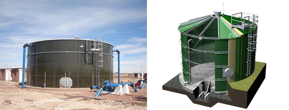 металлические резервуары для питьевой воды